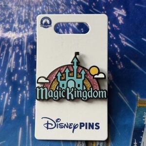 2026 Disney Parks Walt Disney World Magic Kingdom Pin Castle OE New BNWT